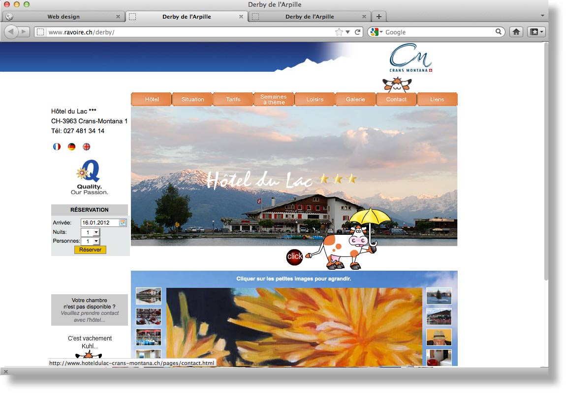 Site H�tel du Lac